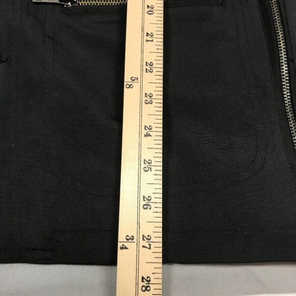 Dolce & Gabbana Jacket Mens 46 Black Made in Italy Utility Zip Pockets Lined - Picture 10 of 12